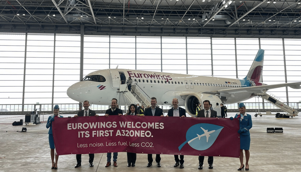 Eurowings Hat Ihre Erste A Neo Bernommen Aerobuzz De