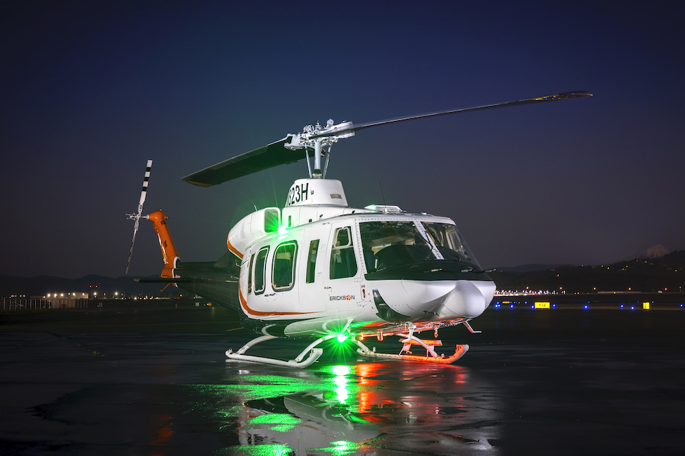 Erickson übernimmt die Musterbetreuung der Bell 214 ST Aerobuzz.de