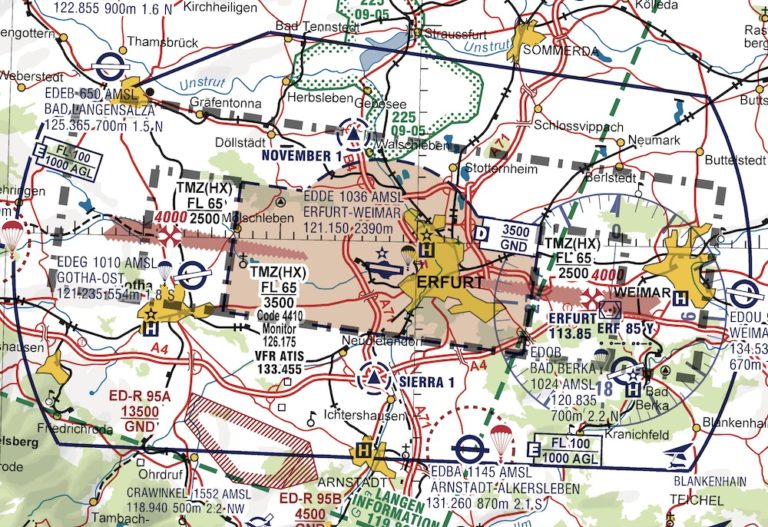 ICAO-Karten Deutschland 2021 zeigen IFR-Endanflüge - Aerobuzz.de