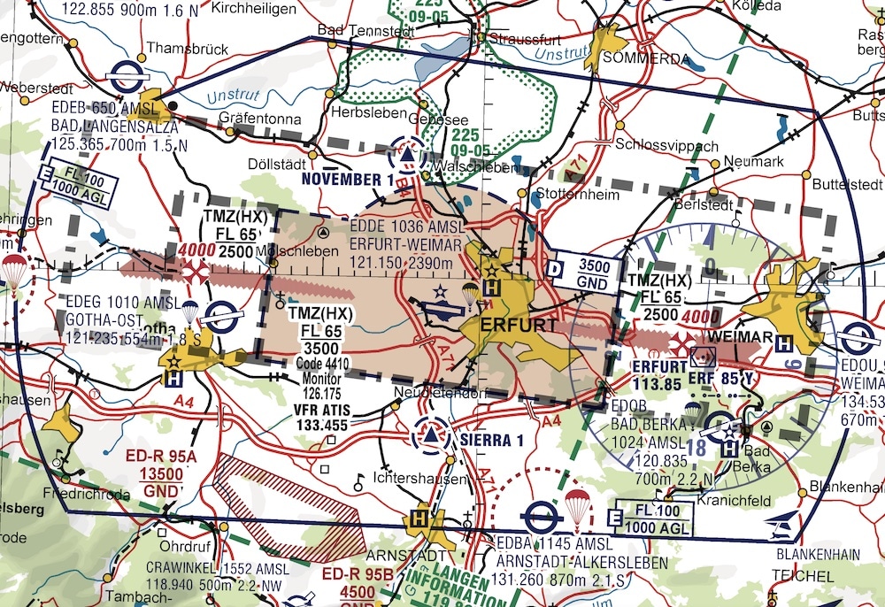 ICAO-Karten Deutschland 2021 zeigen IFR-Endanflüge - Aerobuzz.de