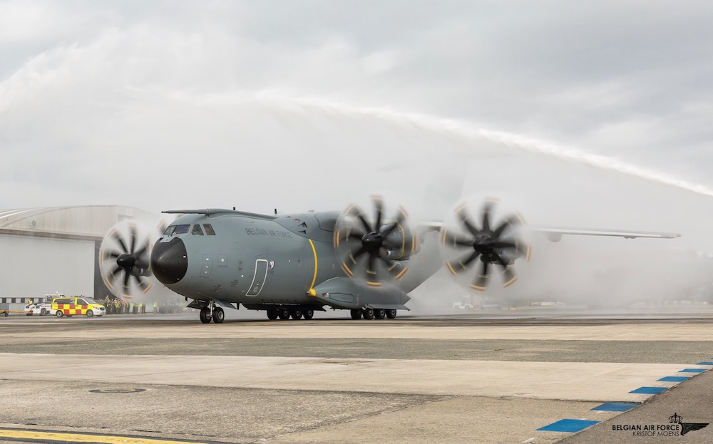 Belgien hat eine dritte A400M übernommen - Aerobuzz.de