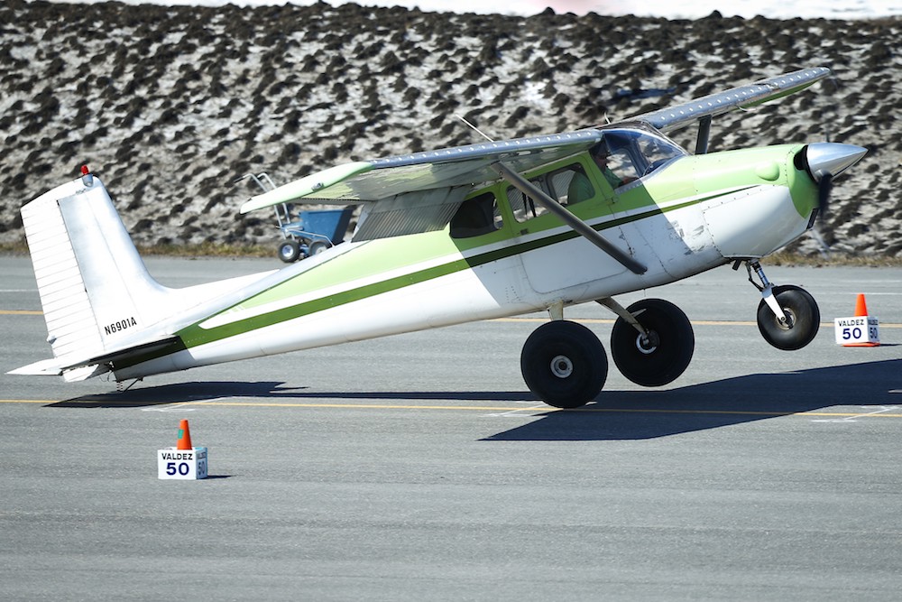 Pilot wins the STOL competition in Valdez with a converted Cessna 172