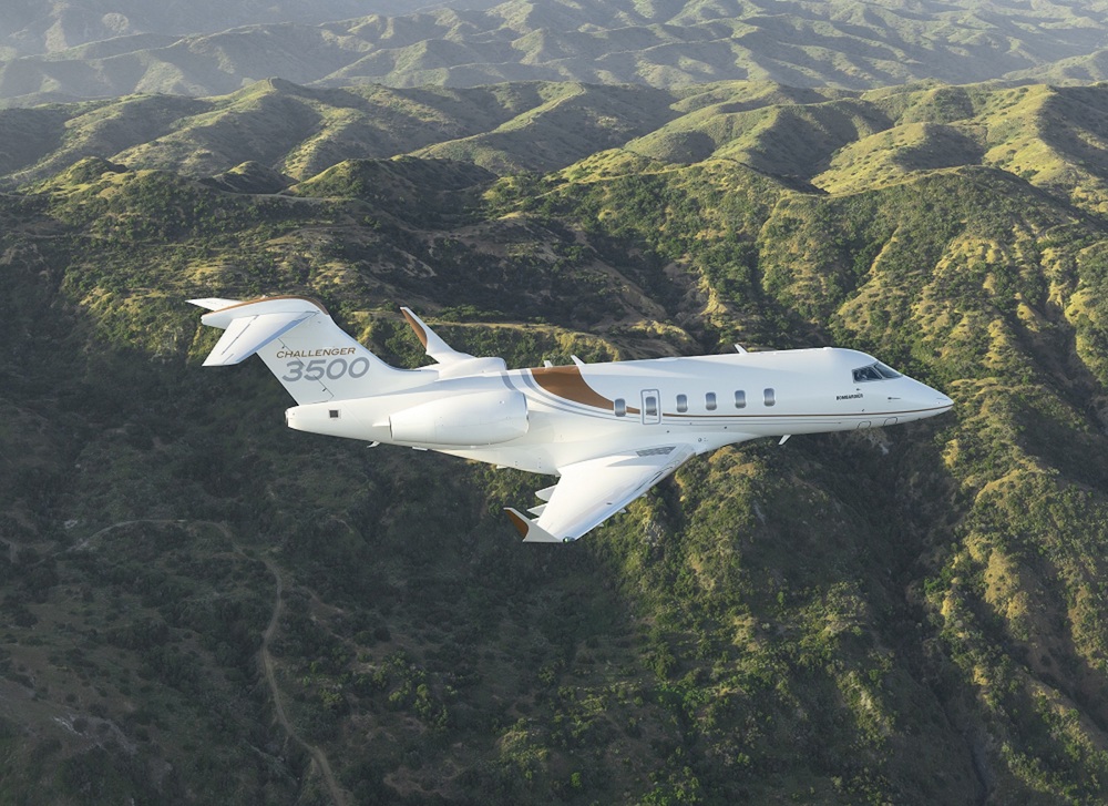 Dienstbeginn F r Bombardiers Challenger 3500 Aerobuzz de