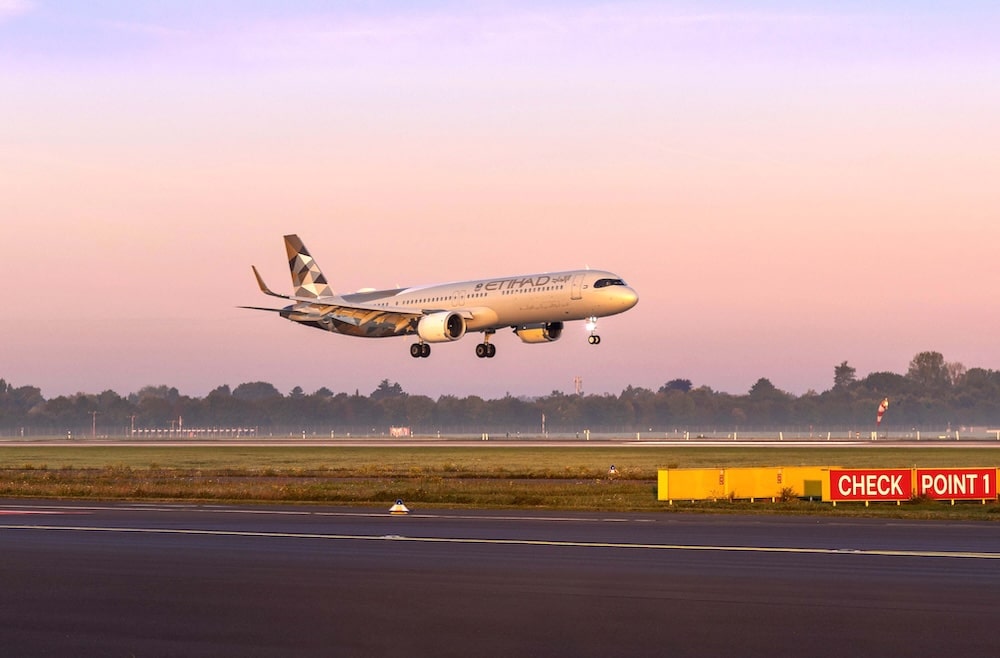 Etihad s’est retrouvé avec un Airbus A321LR à Düsseldorf
